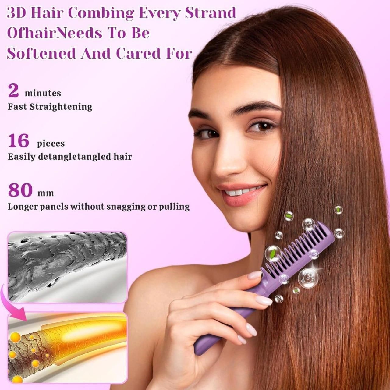 Hair Straightener Cordless Rechargeable
