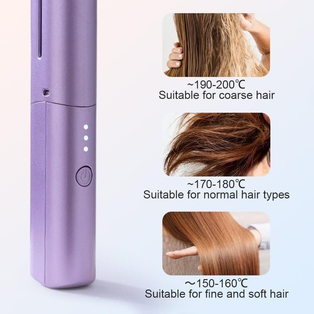 Hair Straightener Cordless Rechargeable